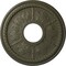 Ekena Millwork Tirana Ceiling Medallion (Fits Canopies up to 4 3/4"), 13 7/8"OD x 3 3/4"ID x 1 1/4"P, Witch Hazel CM13TIWHF - alternate 1